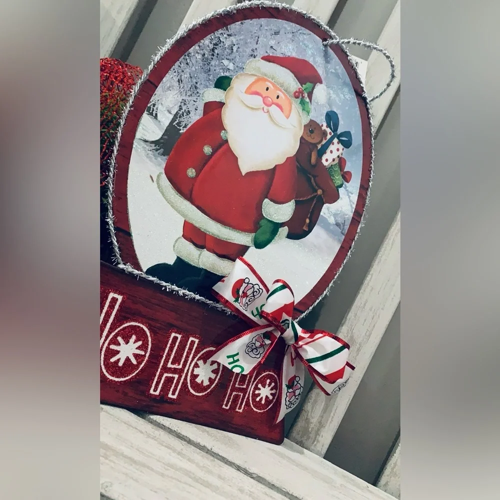 Clearance ~  Christmas Holiday Door-Wall Hanging 🎄🆕🎄 A 2 For $14 item